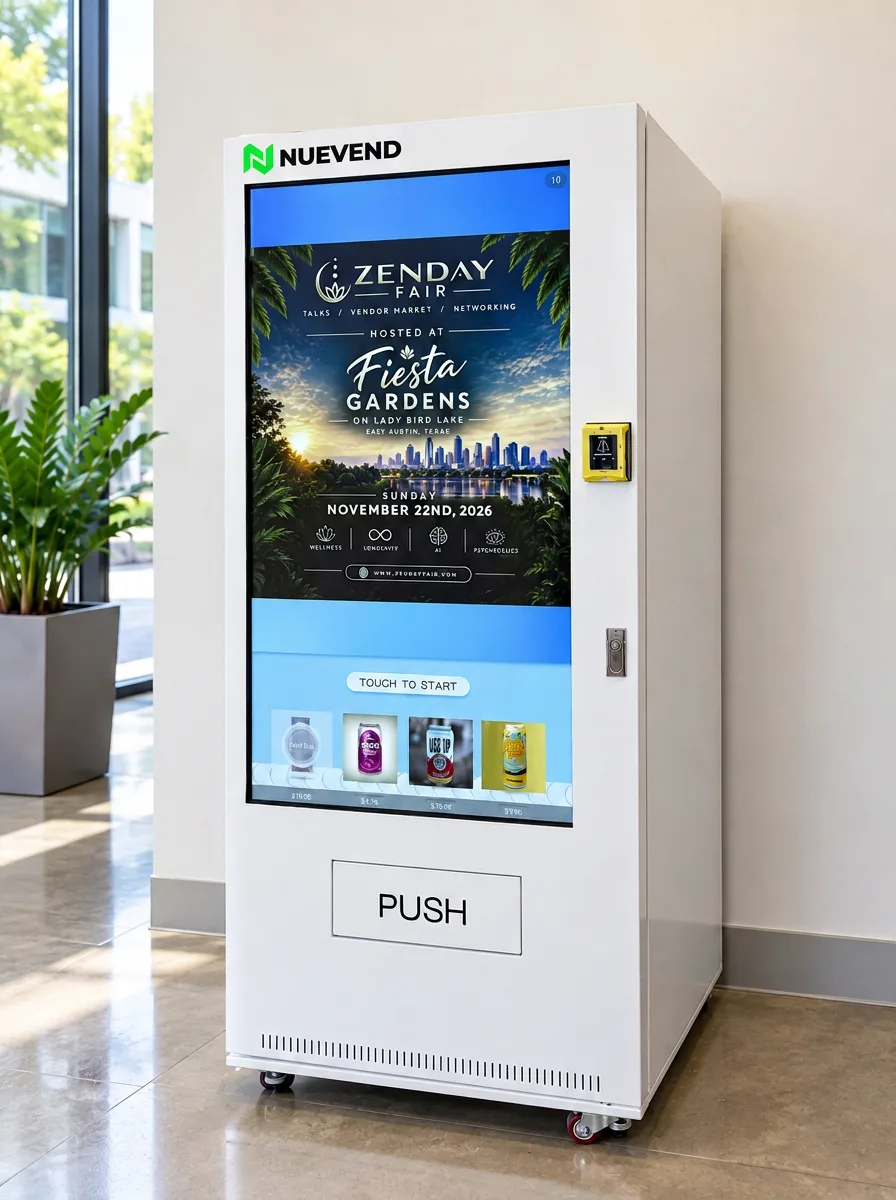 Smart vending machine uses facial recognition to verify age
